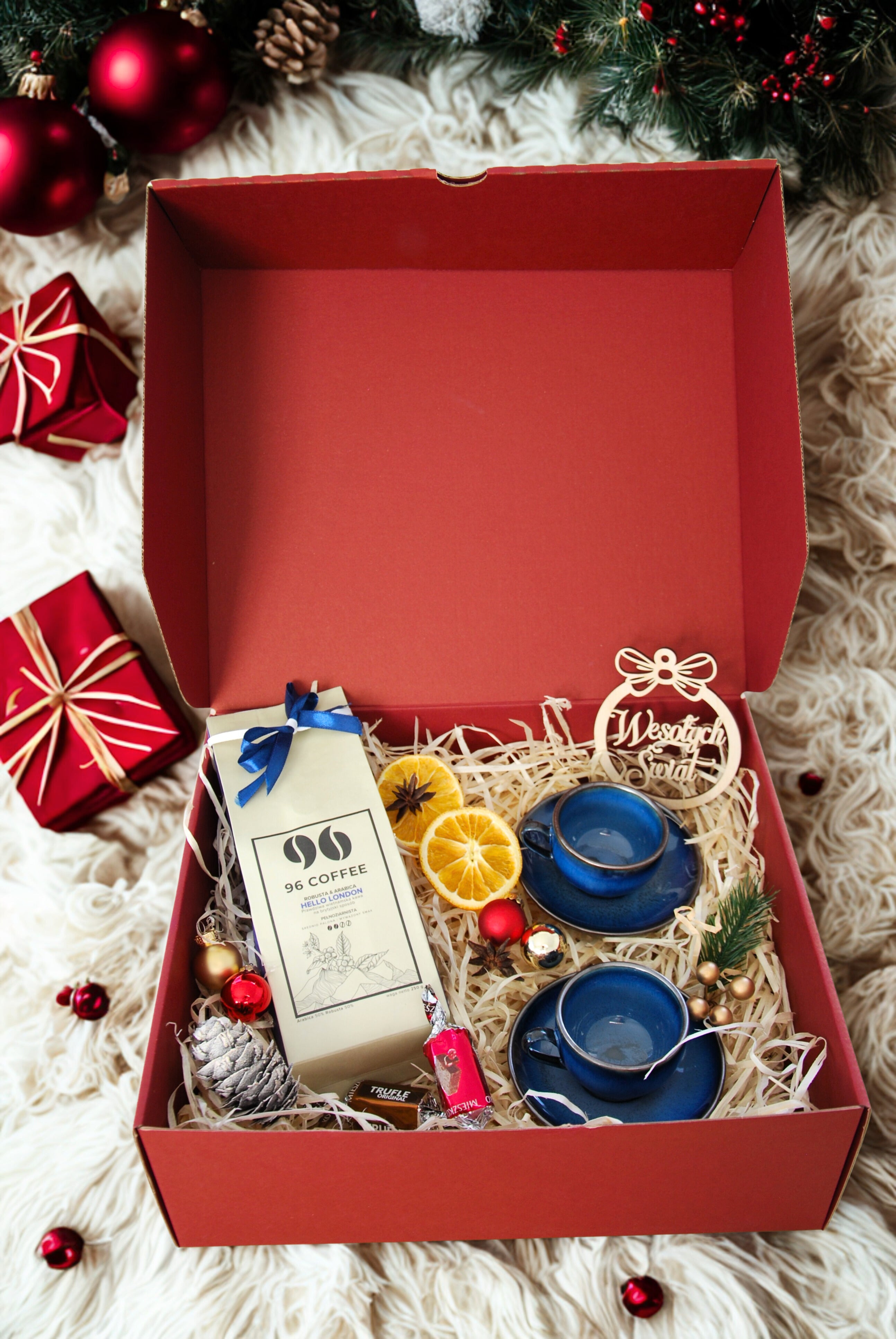 Set of Coffee Beans (250g) with a Cup of Espresso