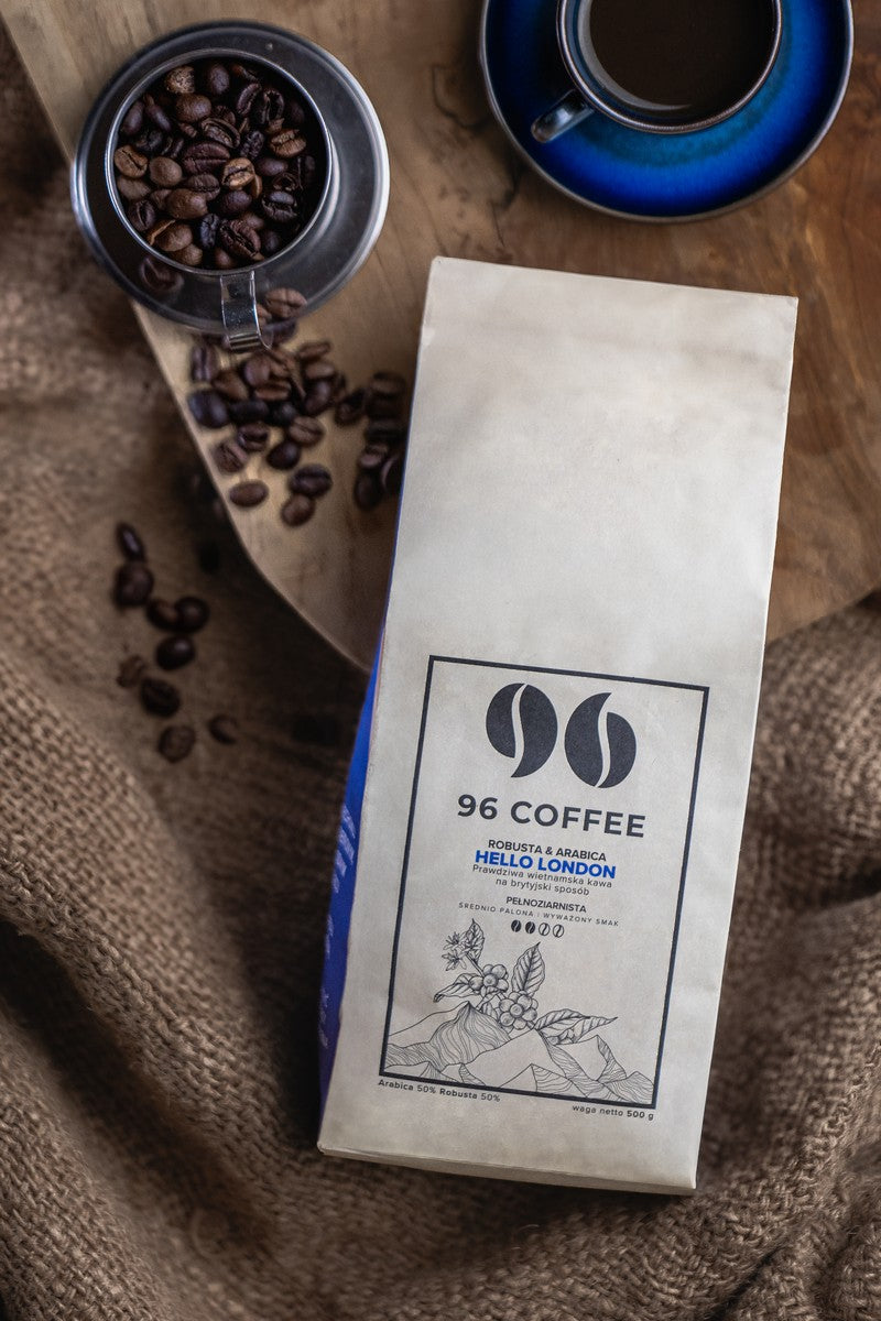 Hello London Coffee (Arabica and Robusta)