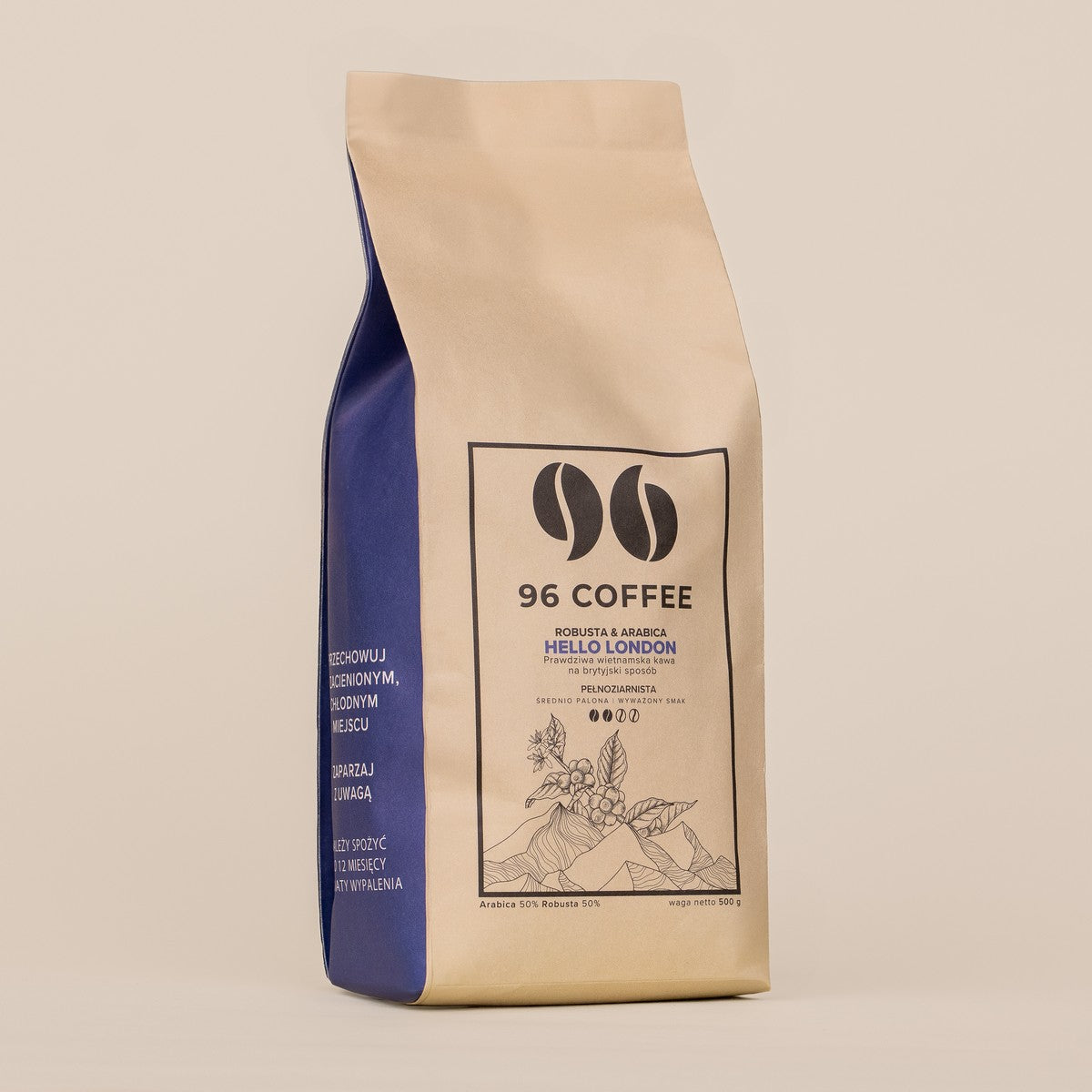 Hello London Coffee (Arabica and Robusta)