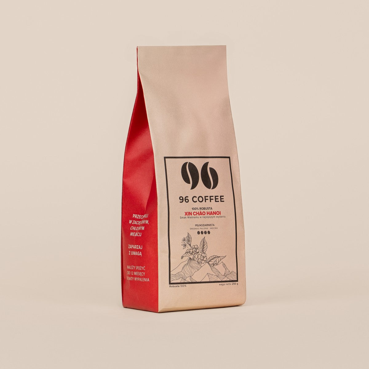 Zestaw prezentowy kawa & świeca sojowa (Latte)