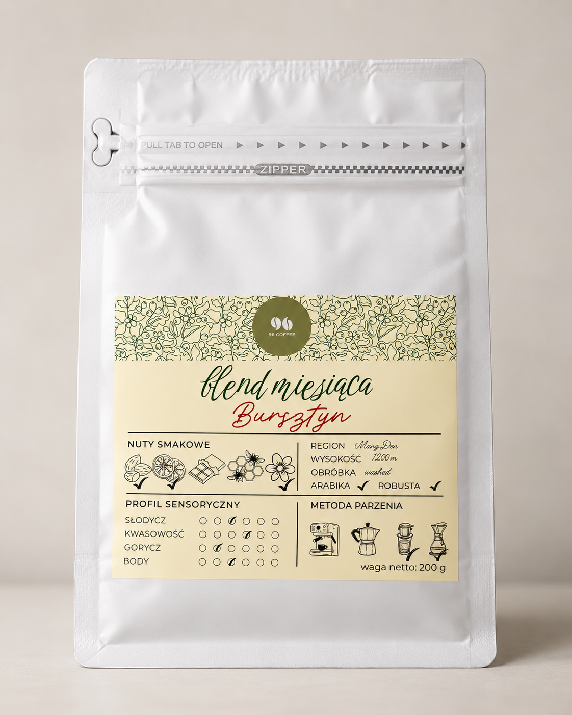 Blend Miesiąca WRZESIEŃ- "Bursztyn" (200g)