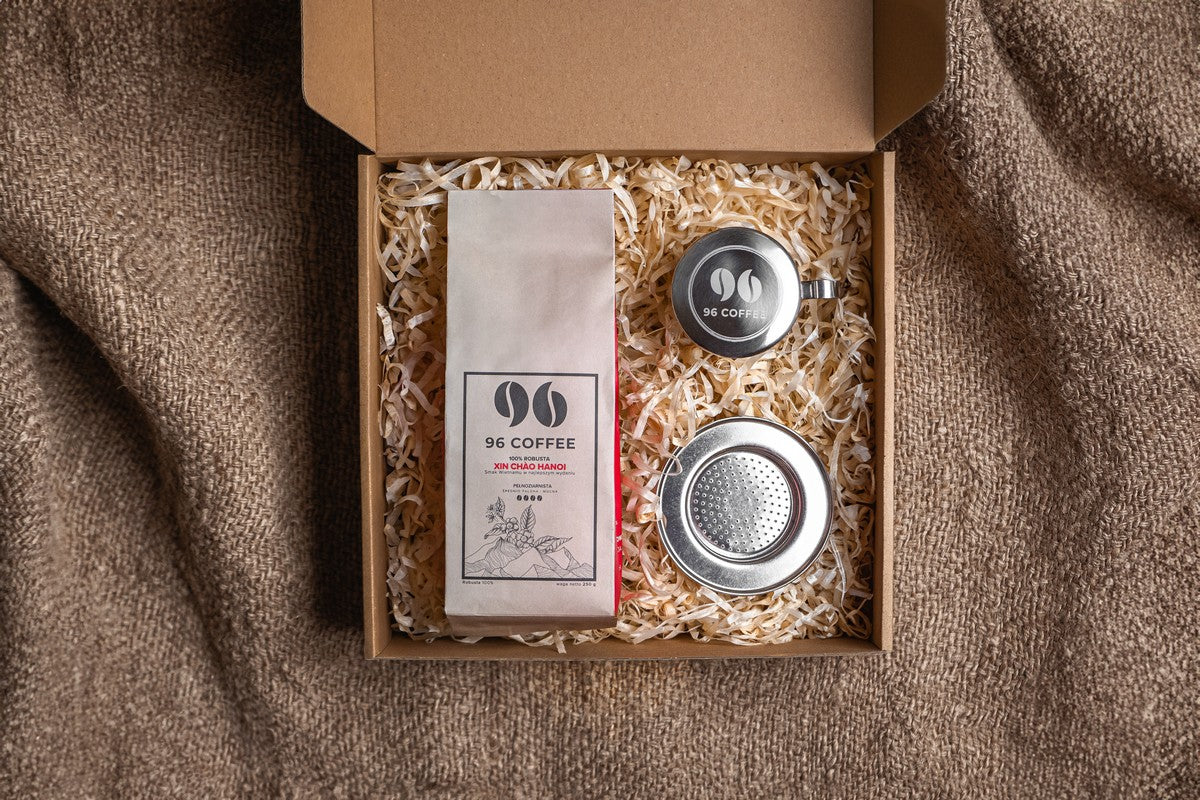 Set: Robusta Coffee (250g) and Infuser