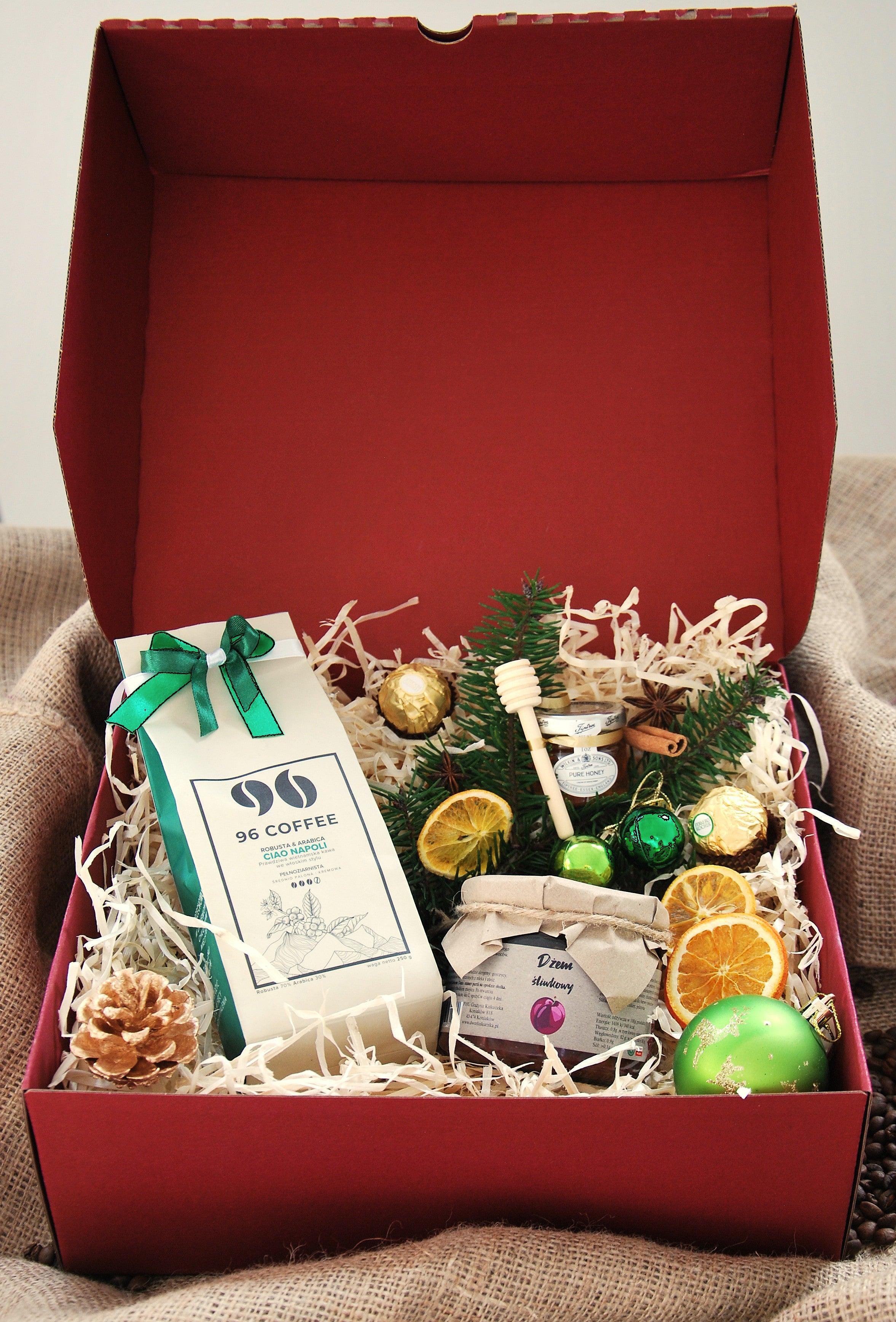 Zestaw Prezentowy XMAS - Specialty Kawa + Konfitury