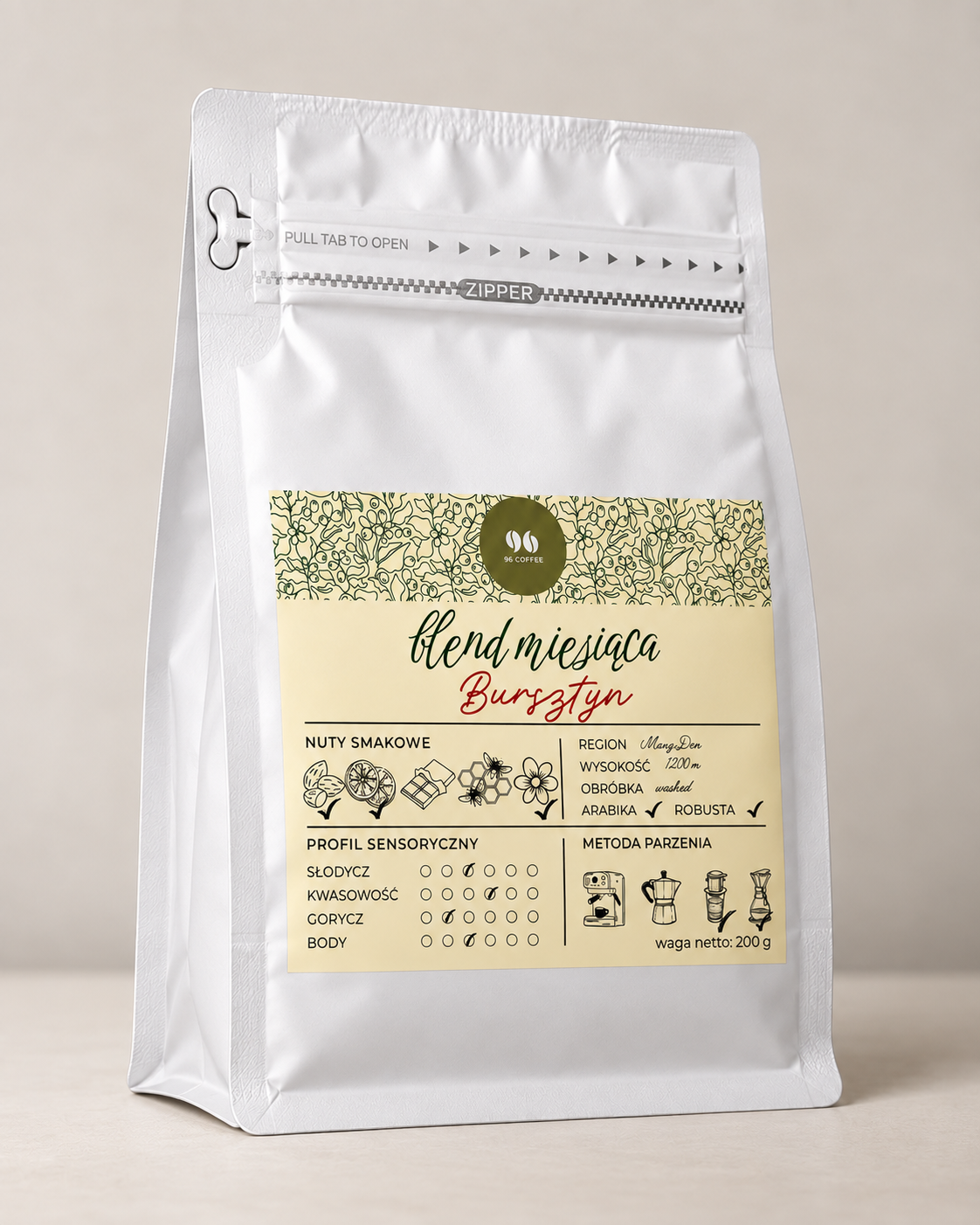 Blend Miesiąca WRZESIEŃ- "Bursztyn" (200g)